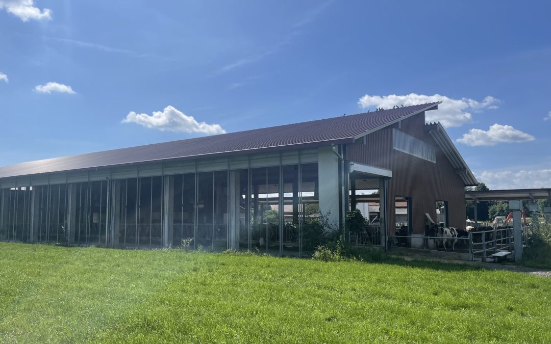 Traditionelle Kirchweih-Betriebsbesichtigung bei Familie Dürr in Großkarolinenfeld