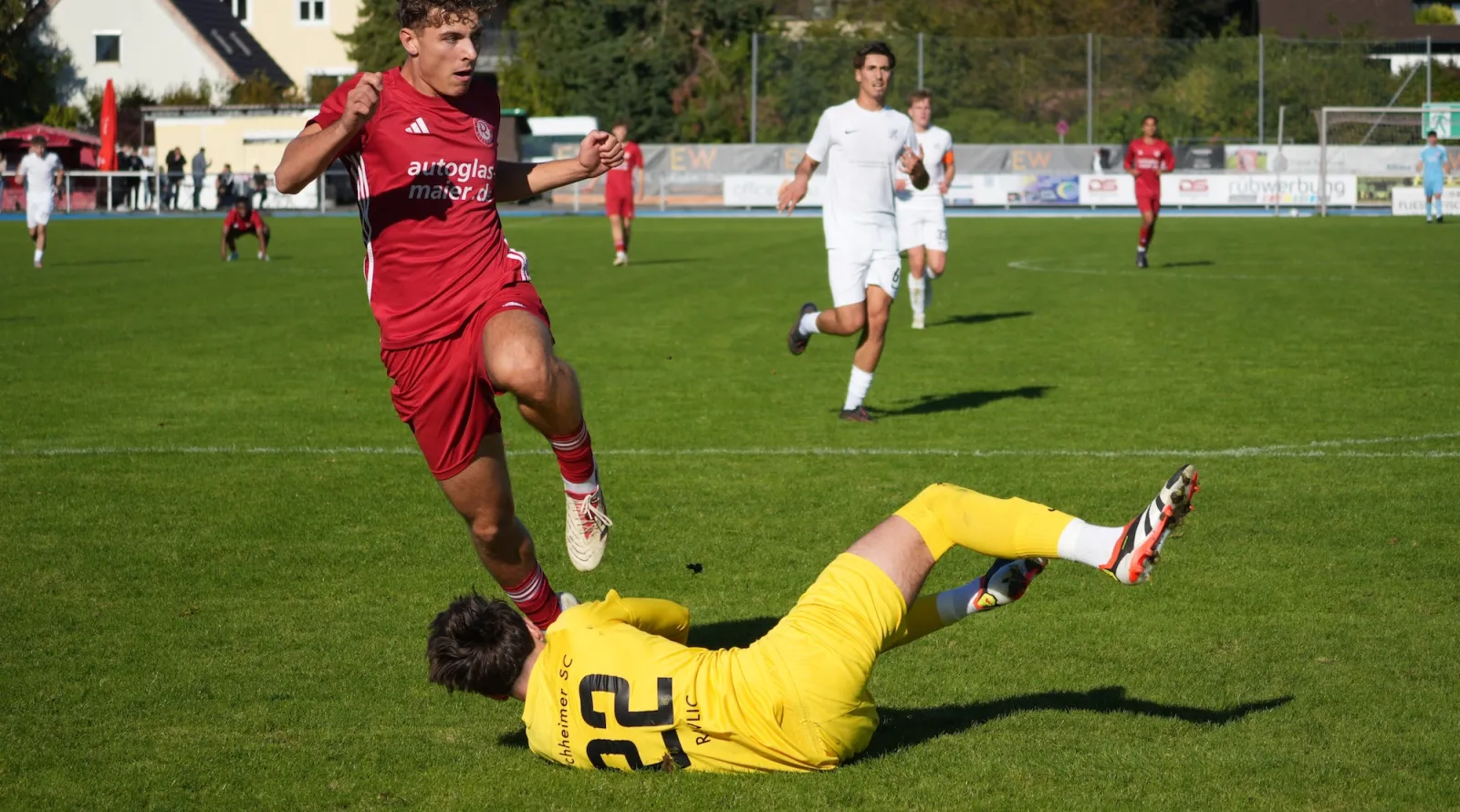 TSV-1860-Rosenheim-U19-Kirchheimer-SC U19 des TSV 1860 Roenheim gegen den Kirchheimer SC. Foto: TSV 1860 Rosenheim