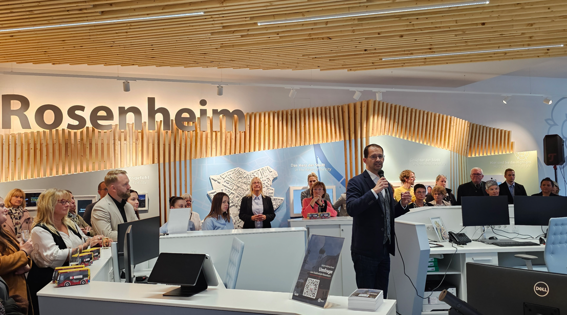 Touristinfo 5 Einweihung Touristinfo Rosenheim. Foto: Innpuls.me