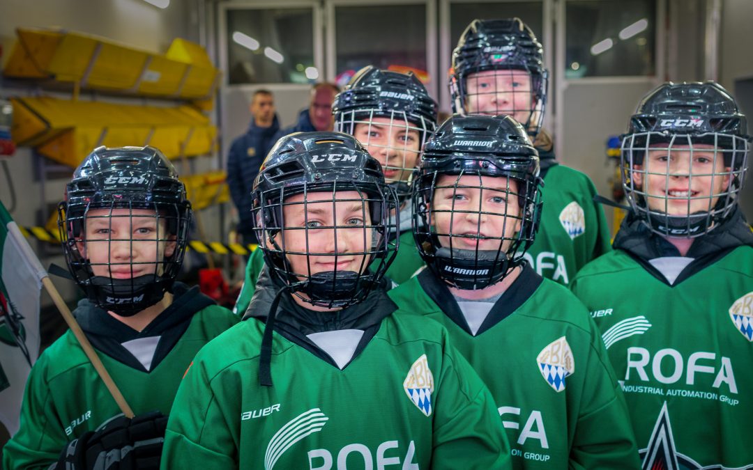 Starbulls Rosenheim starten Nachwuchs-Aktionswoche „Wir sind Eishockey“