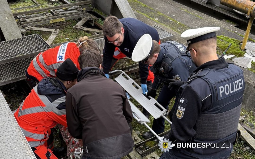 Rettungseinsatz nach Gleissturz am Münchner Hauptbahnhof