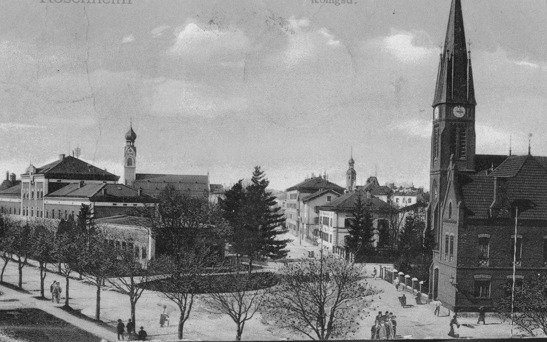 Königsstraße, Rosenheim, 1906
