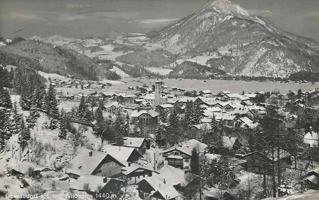 Oberaudorf, Landkreis Rosenheim, 1970er Jahre