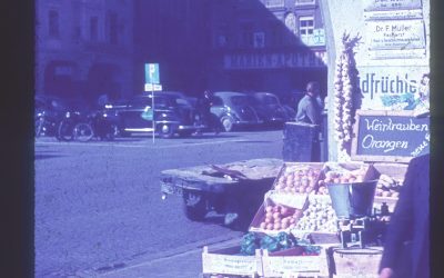 Max-Josefs-Platz, Rosenheim, 1950