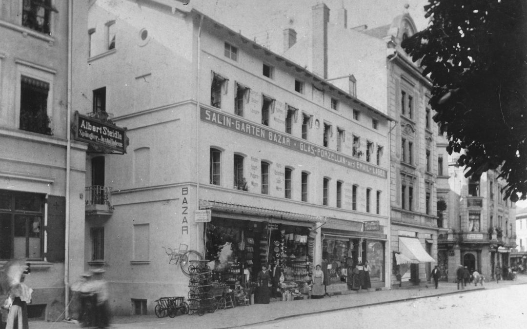 Münchener Straße, Rosenheim, ca. 1890