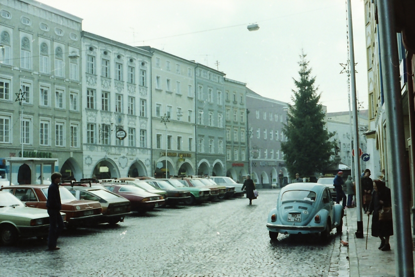Max-Josefs-Platz, Rosenheim, 1980