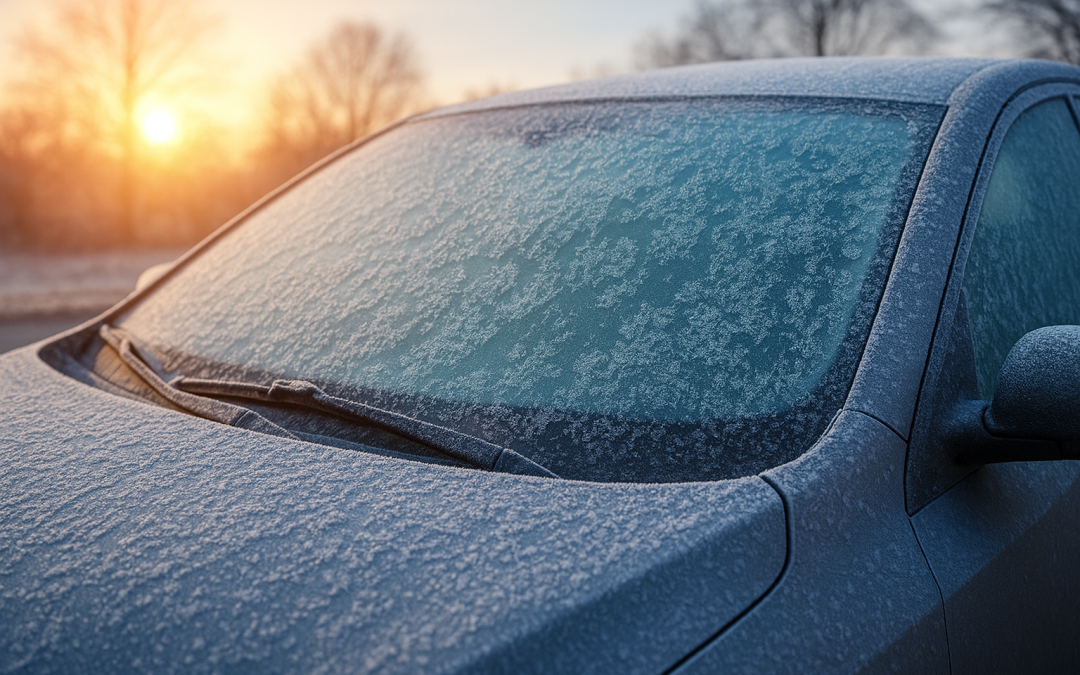Frostiger Start in Rosenheim: Heute früh müssen Autofahrer wieder zum Eiskratzer greifen
