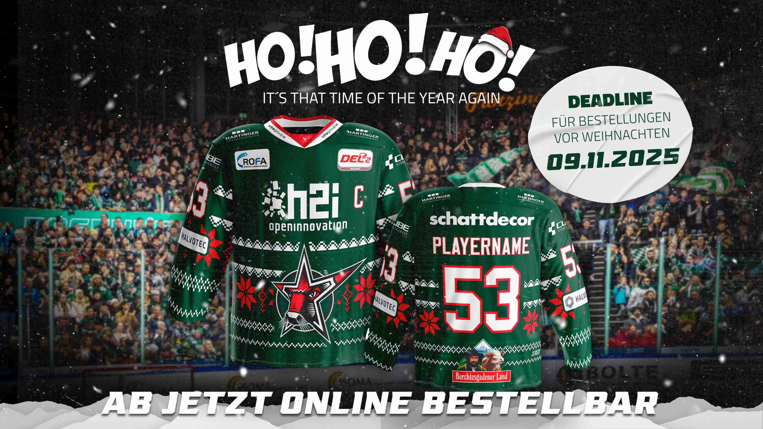 Copyright Christoph Sinzinger Weihnachtstrikot Starbulls Copyright Christoph Sinzinger