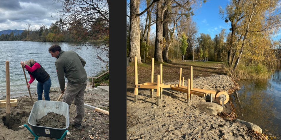 Neue Spielgeräte am Happinger See- Spender bekannt