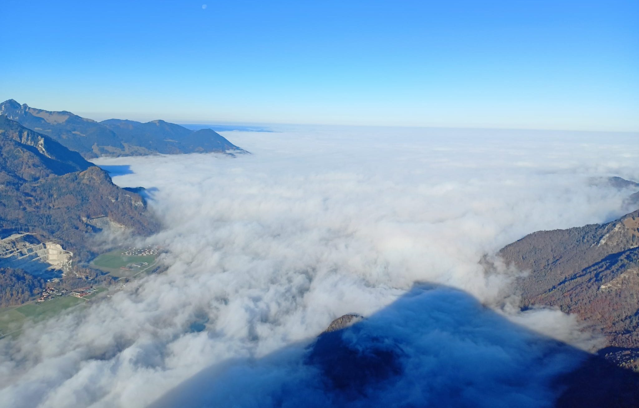 Kranzhorn Berg Kranzhorn, in den bergen über den Wolken. Copyright Julia Dinner