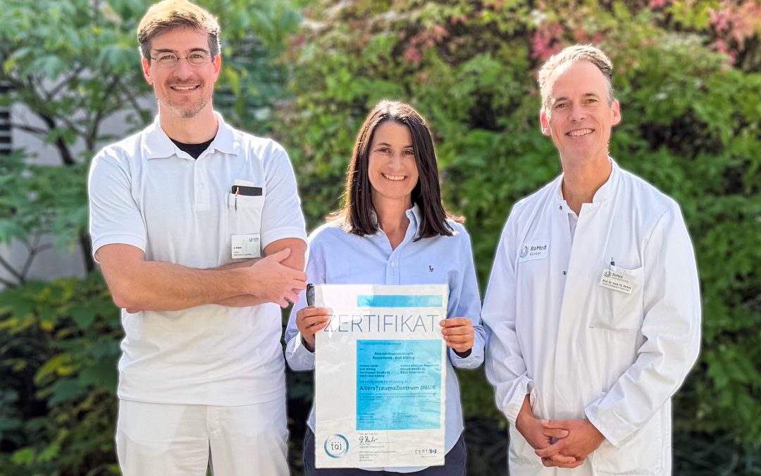 RoMed Kliniken Bad Aibling und Rosenheim als Alterstraumazentrum zertifiziert