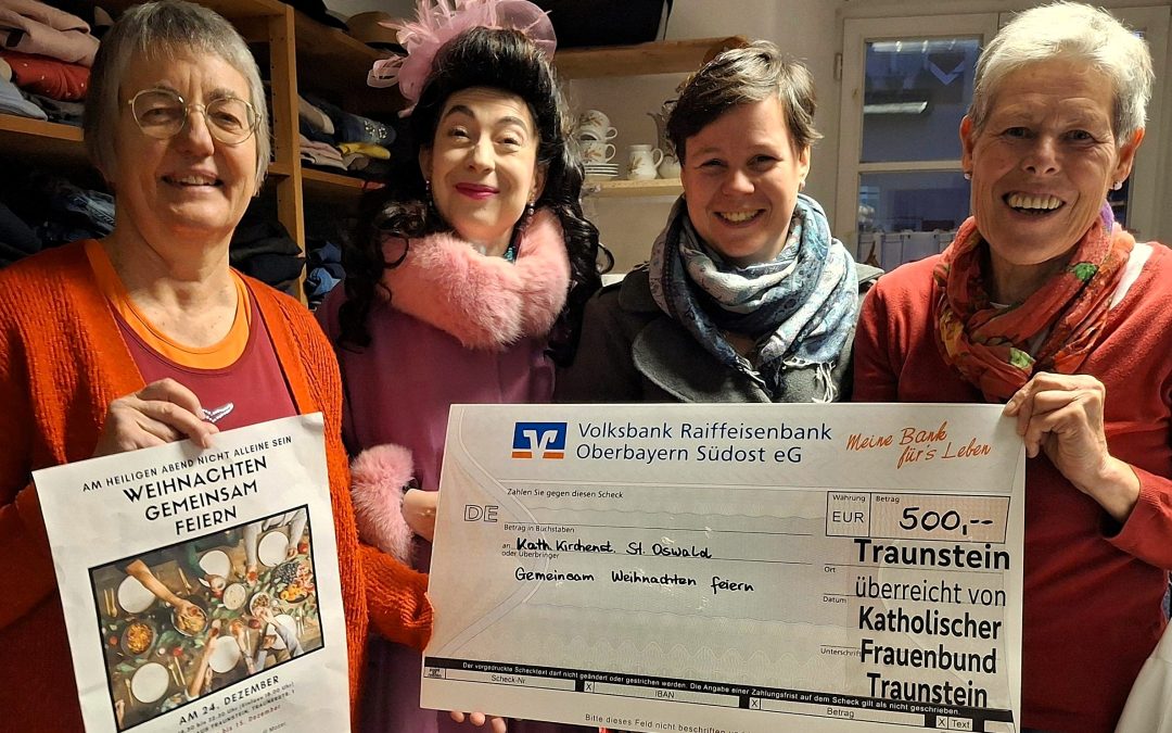 Gemeinsam statt einsam: Traunstein lädt auch 2025 zum Weihnachtsabend im Vereinshaus ein