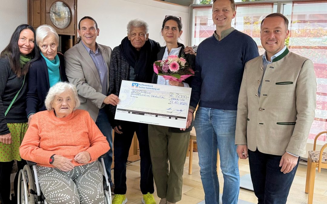 6000 Euro für das Seniorenheim Priental