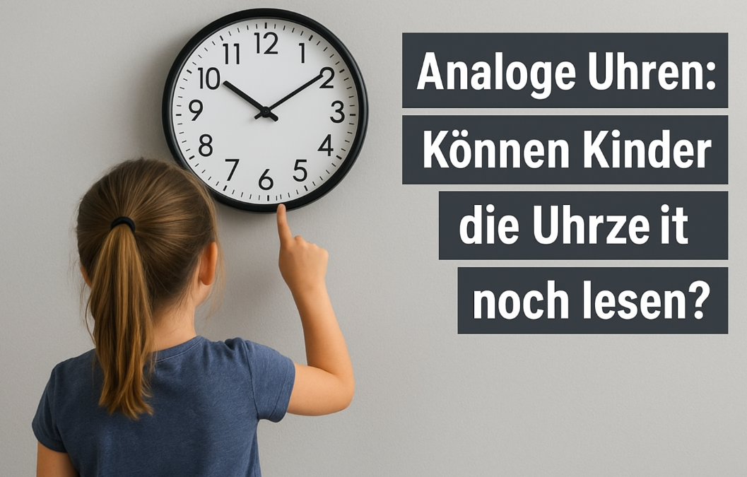 Analoge Uhren: Können Kinder die Uhrzeit noch lesen?