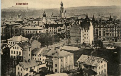 Rosenheim, Panorama-Aufnahme, 1910