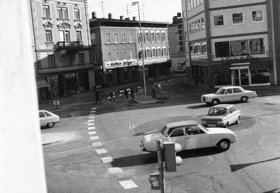 Ludwigsplatz, Rosenheim, 1972