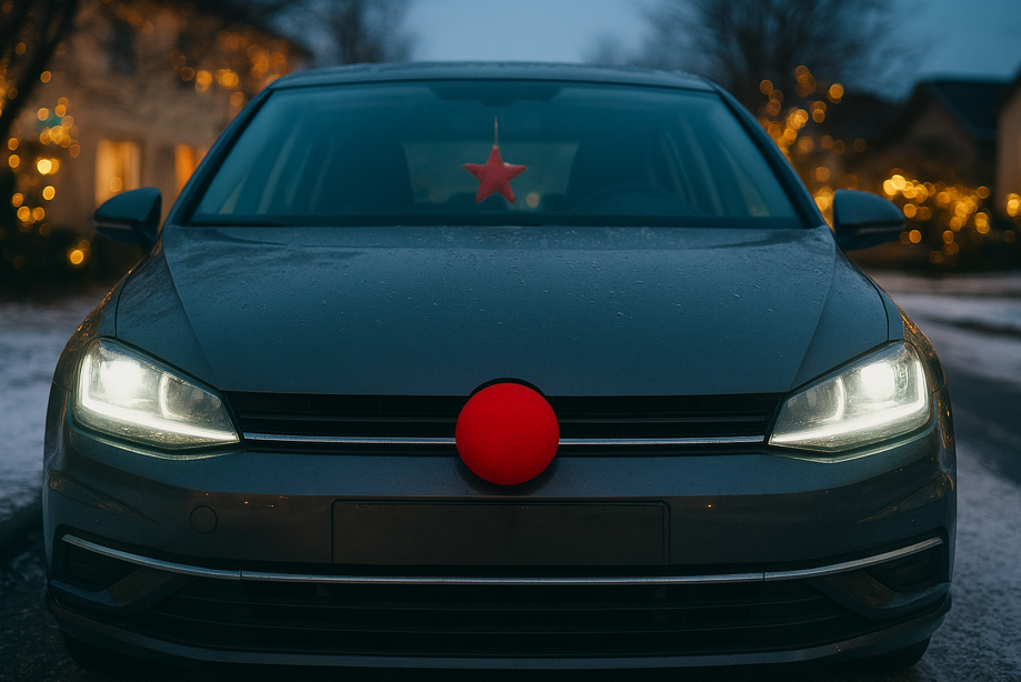 Weihnachtsdeko am Auto: was erlaubt ist – und was nicht