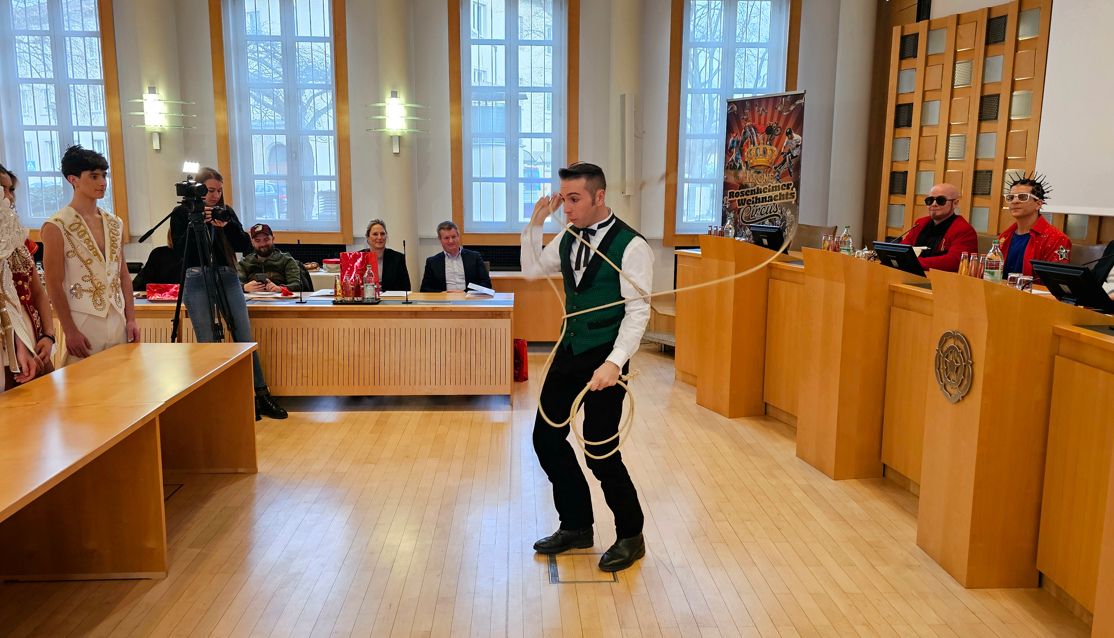 Circus 7 2. Rosenheimer Weihnachtscircus. Pressekonferenz. Fotos: Josefa Staudhammer