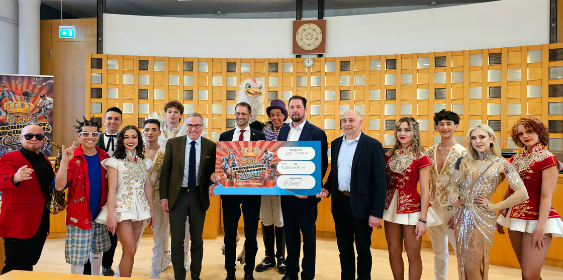 Circus sozial 2. Rosenheimer Weihnachtscircus. Pressekonferenz. Fotos: Josefa Staudhammer