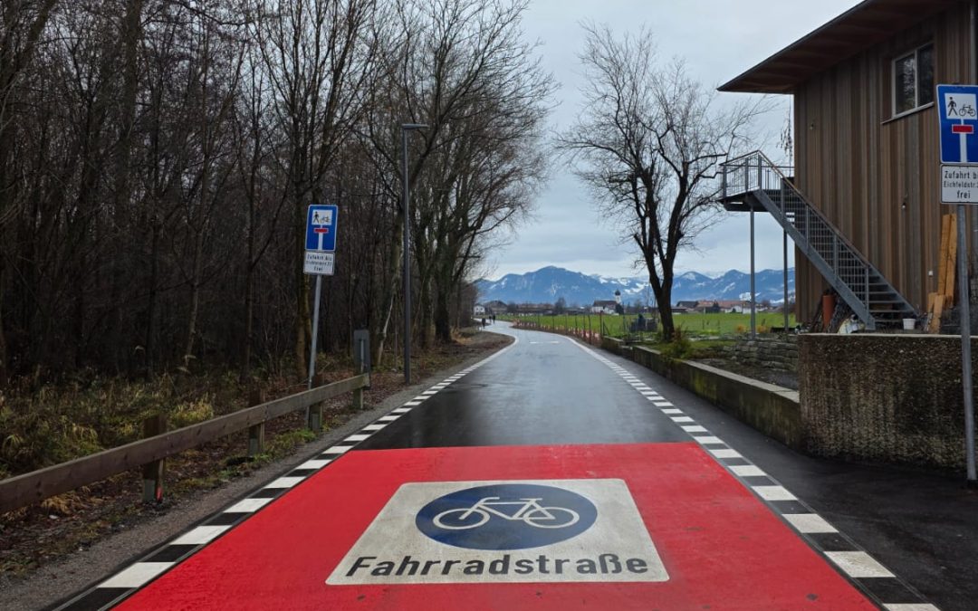 Rosenheims erste Fahrradstraße eröffnet – Vorfahrt für Radler, doch nicht alle sind überzeugt