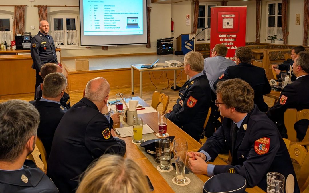 Digitalisierung, Klimawandel und Ausbildung: Feuerwehren in Traunstein gut für die Zukunft gerüstet
