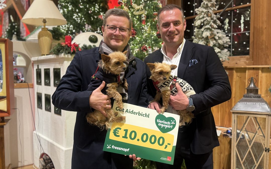 Fressnapf Österreich unterstützt Gut Aiderbichl mit Spenden