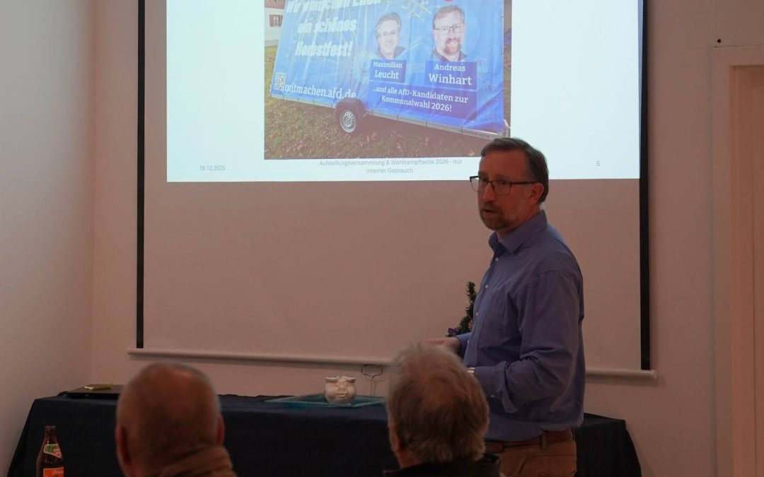 AfD Rosenheim verabschiedet Kreistagswahlprogramm für 2026