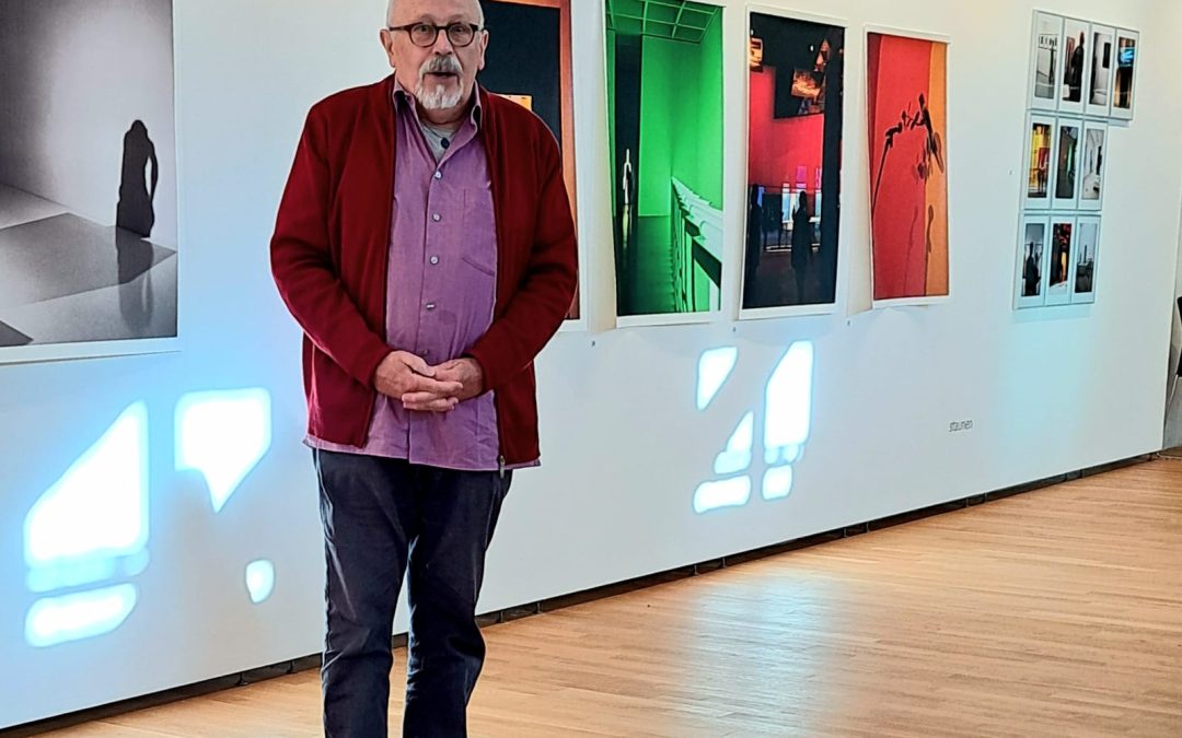 Ausstellungsrundgang mit Herbert Stahl in der Städtischen Galerie Traunstein