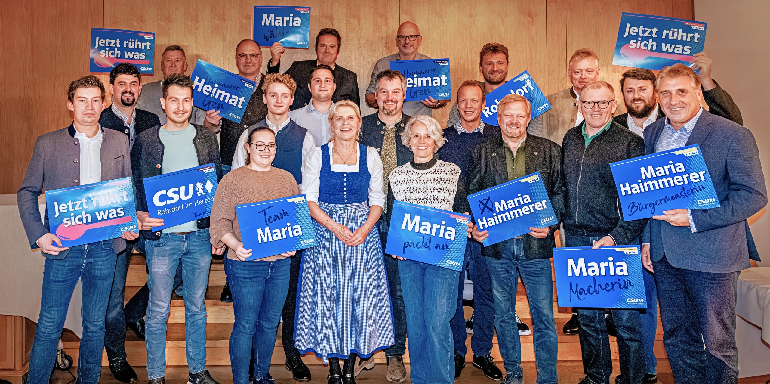 Design ohne Titel – 1 Die CSU-Rohrdorf hat ihre Liste für 2026 präsentiert. Foto: Copyright Nitzsche
