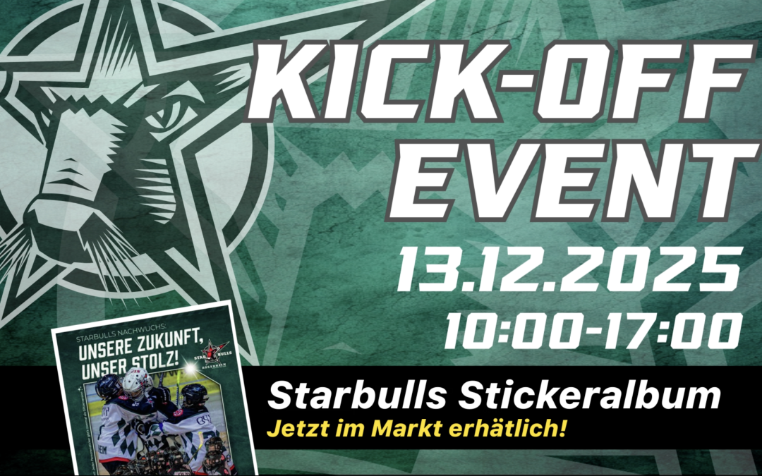 Starbulls stellen neues Nachwuchs-Stickeralbum vor