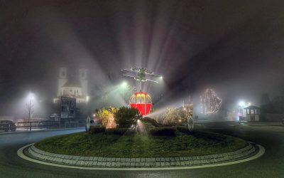 Mystisches Leuchten im Advent in Aschau