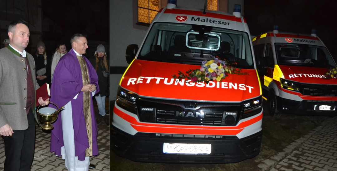 Dank und Ehrungen auf der Weihnachtsfeier der Malteser Rosenheim