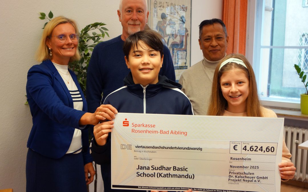 Spendenlauf der Privatschulen Dr. Kalscheuer für Nepal ein voller Erfolg