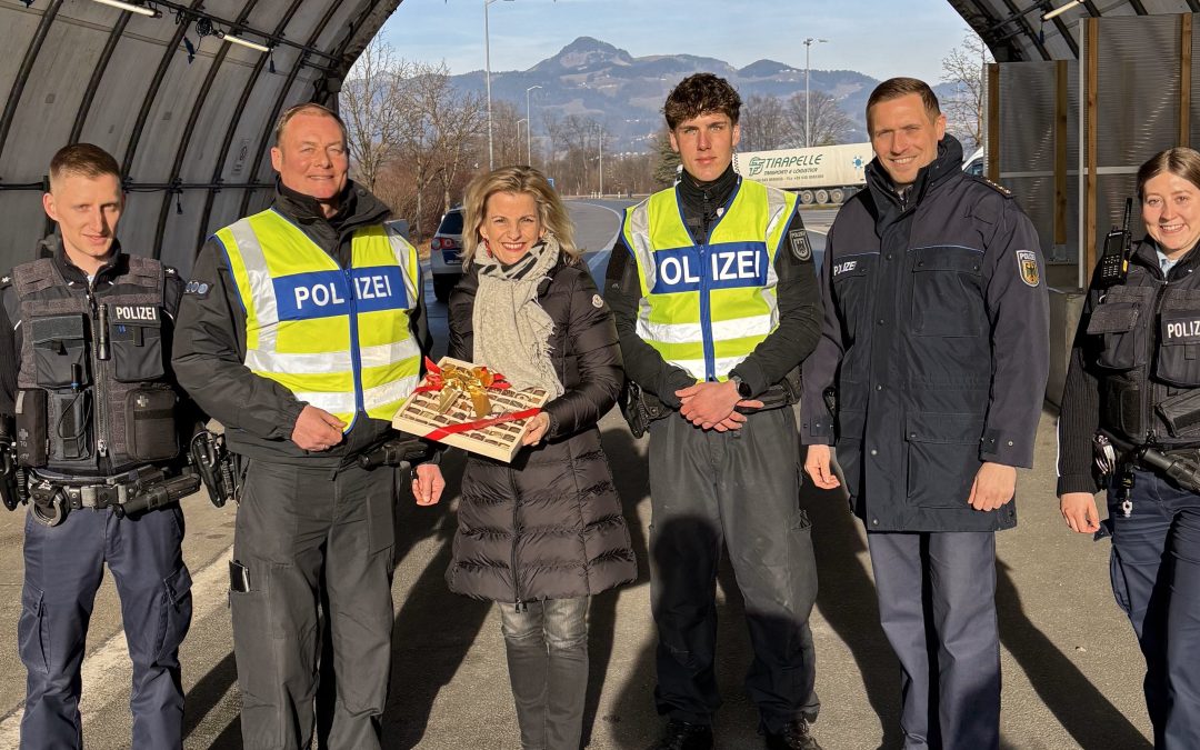 Dank an Bundespolizei und Einsatzkräften an Weihnachten