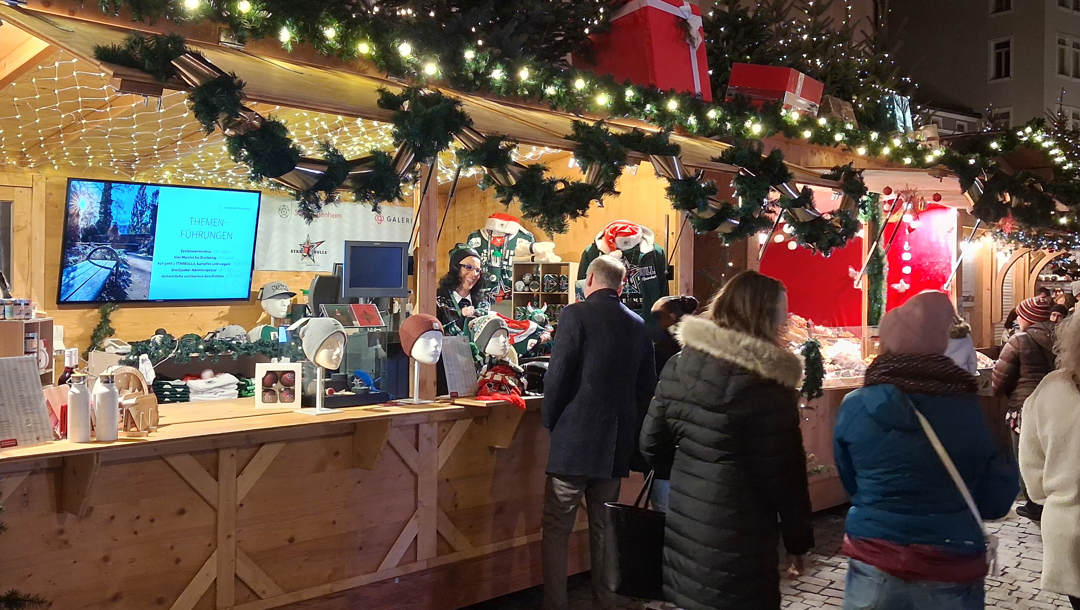 Starbulls laden zu Spieler-Event auf dem Christkindlmarkt