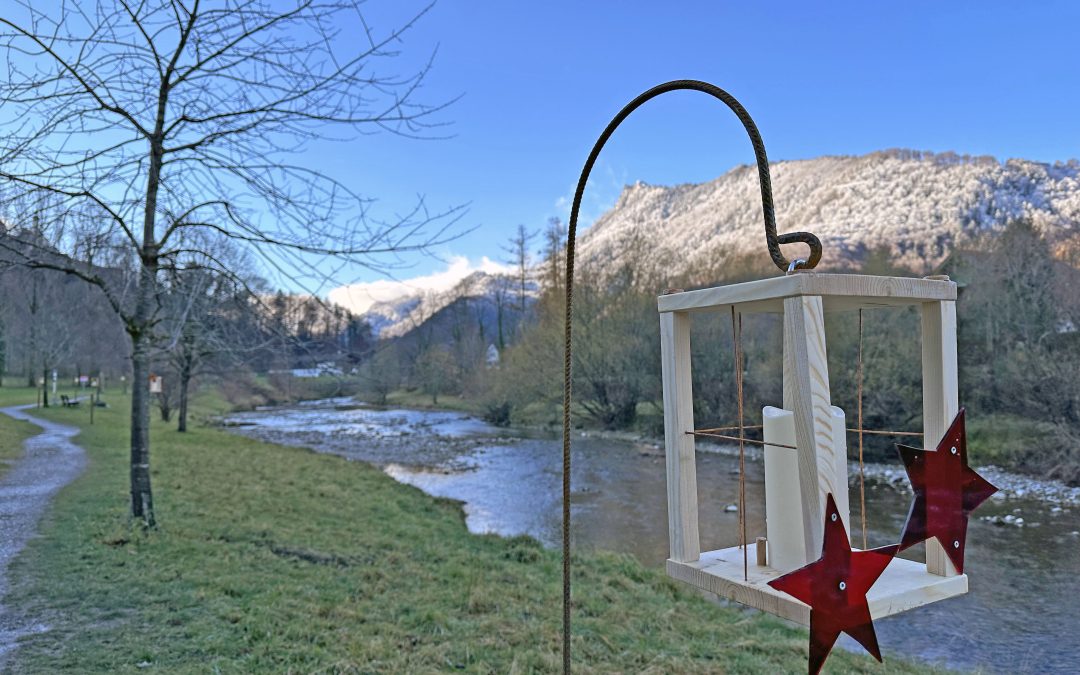 Stern und Stern-Laternen-Weg in Aschau im Chiemgau