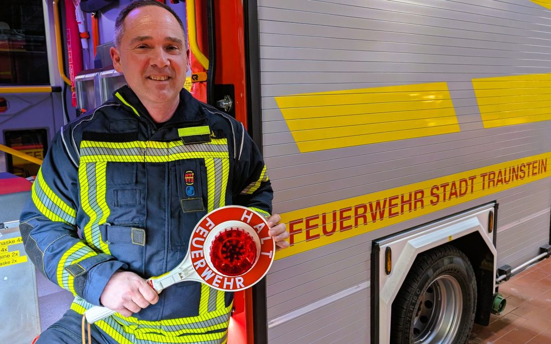 Beleidigungen an Absperrungen: Appell der Feuerwehr Traunstein