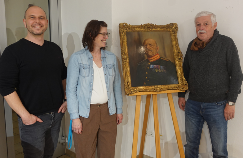 Oberwachtmeister Benz: Ungewöhnlicher Gast beim Freundeskreis Städtisches Museum Rosenheim