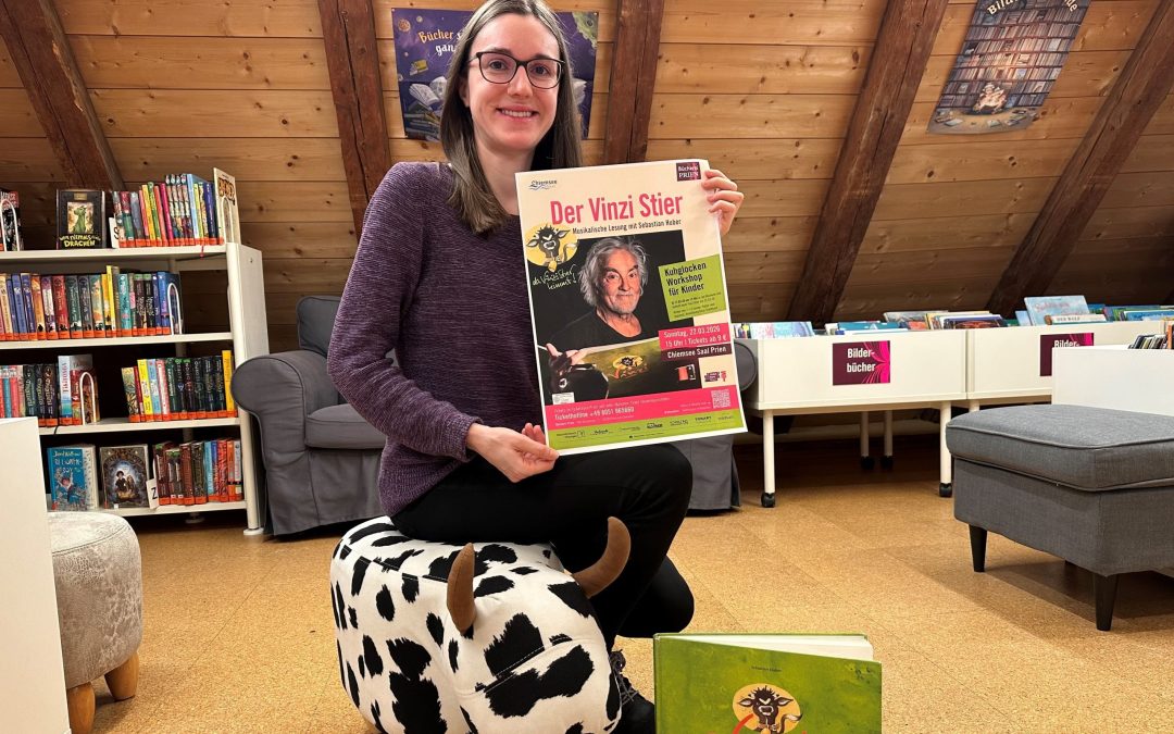 Bücherei Prien 2025: Mehr Besucher, stabile Ausleihzahlen und starkes Kulturprogramm