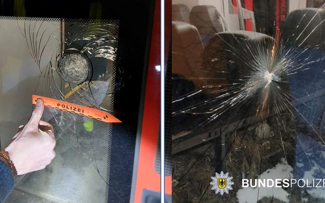 Zug am Bahnhof Schliersee beschädigt – Bundespolizei bittet um Hinweise