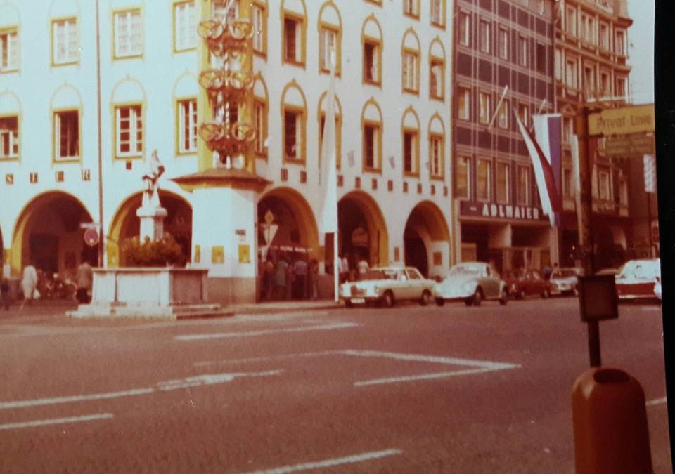 Max-Josefs-Platz, Rosenheim, 1976