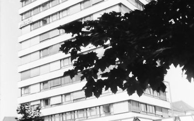Sparkassenhochhaus, Rosenheim, 1985