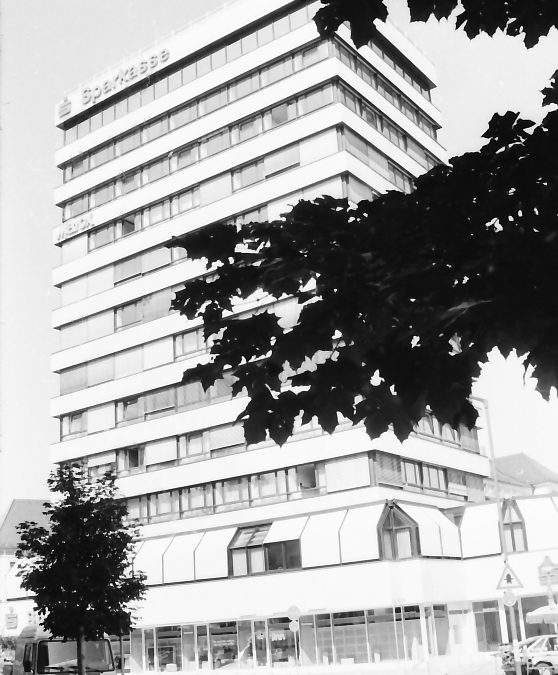 Sparkassenhochhaus, Rosenheim, 1985