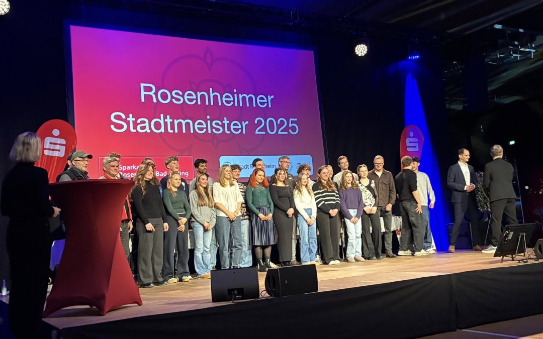 Applaus für Rosenheims beste Sportler: Sportgala 2026 feierte über 200 Athleten
