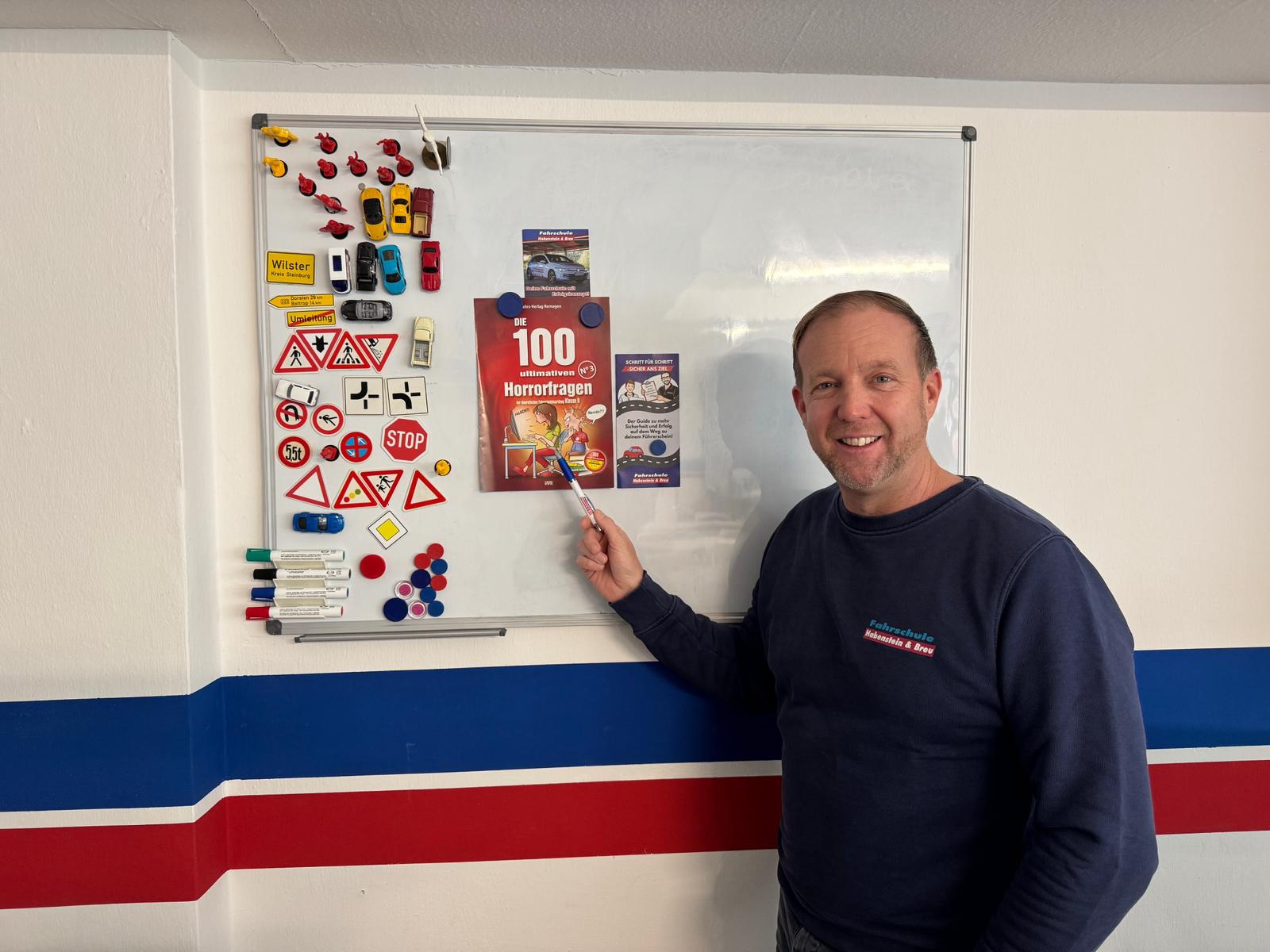 Alex Alex Breu von der Fahrschule Habenstein und Breu. Foto: re