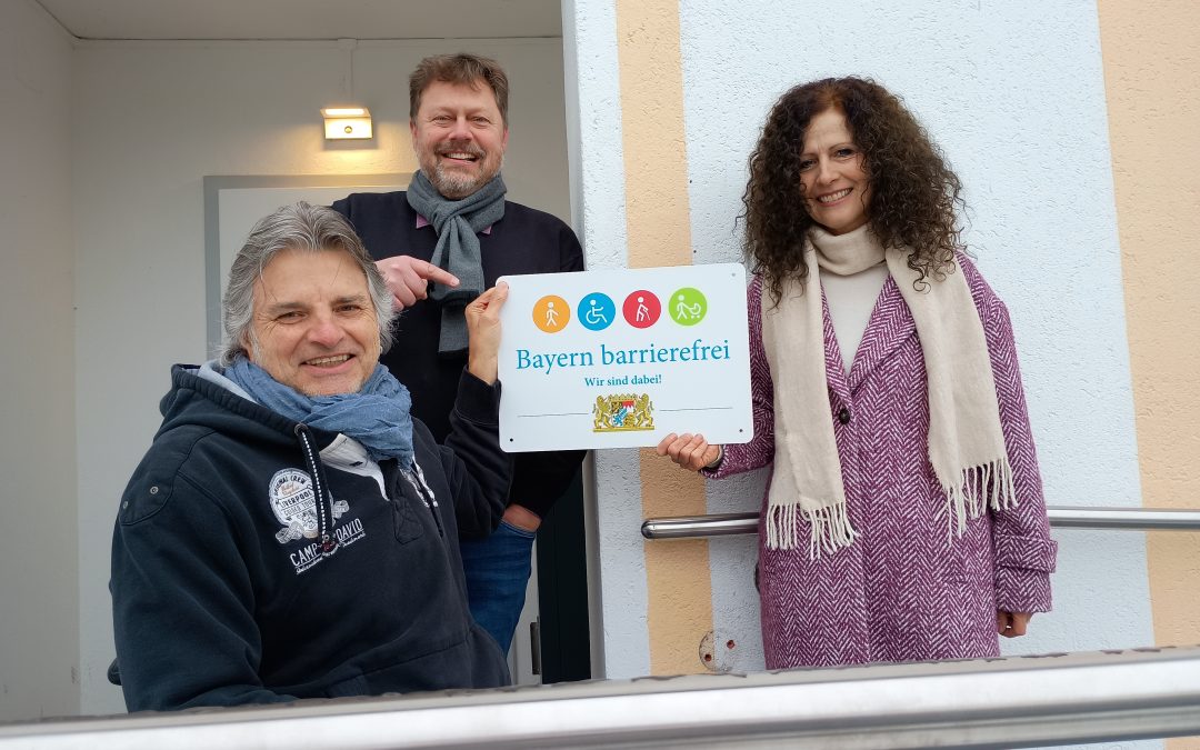 „Bayern barrierefrei“: Gemeindebücherei Eggstätt ausgezeichnet