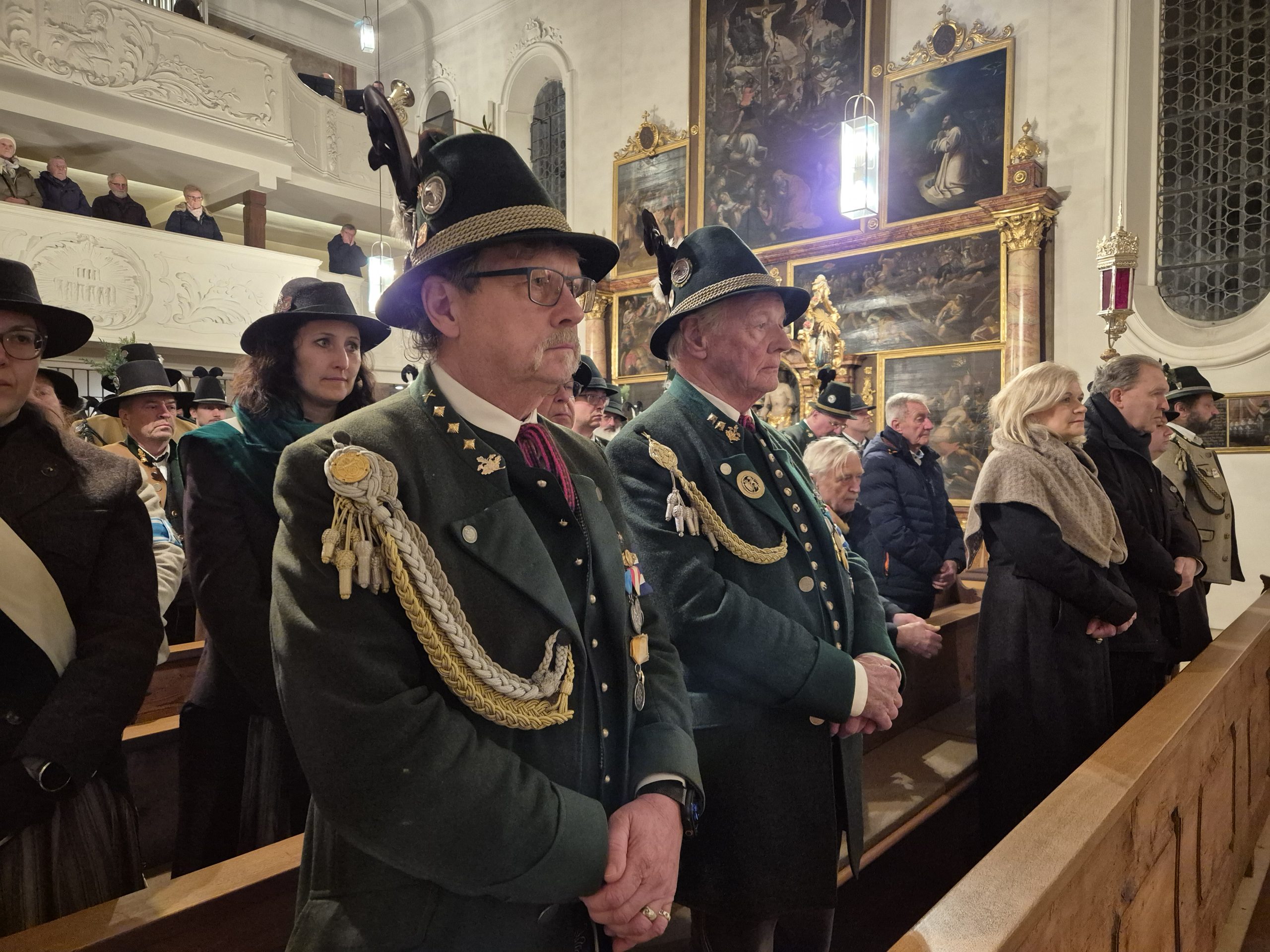 Bild A Sebastianiwallfahrt 2026. Fotos: Gebirgsschützenkompanie Rosenheim