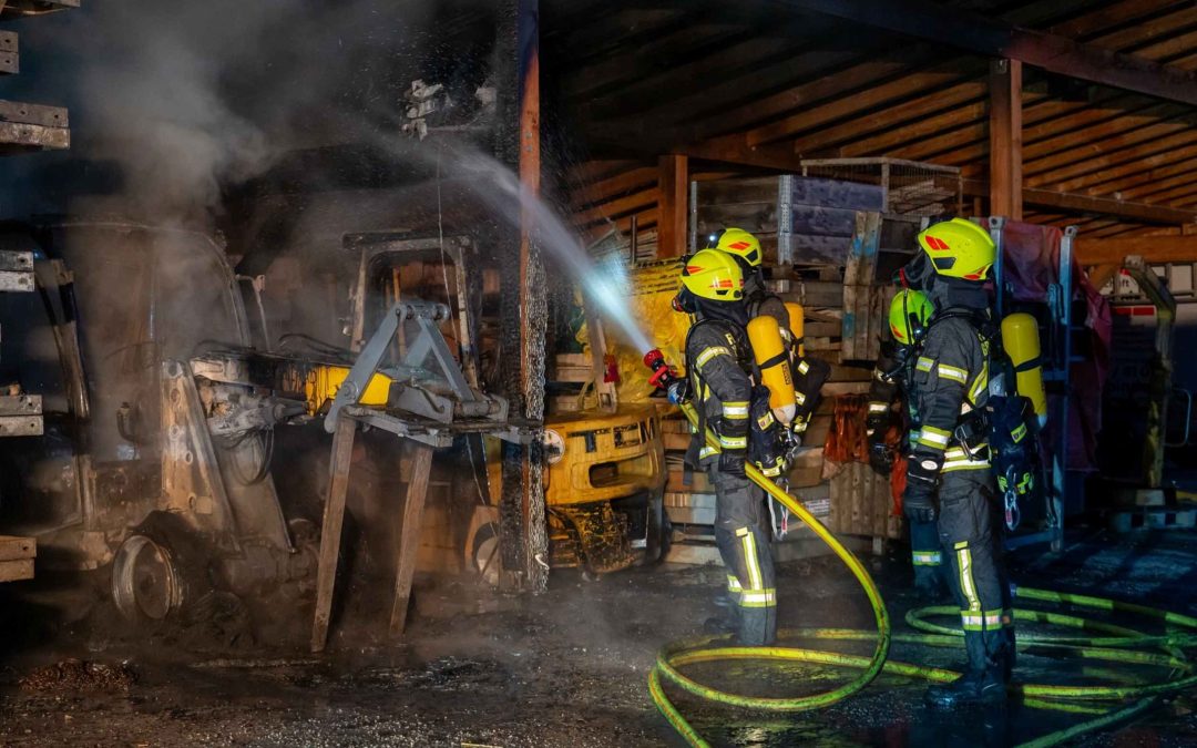 Feuerwehren im südlichen Landkreis Traunstein: Rückblick auf ein arbeitsreiches Jahr