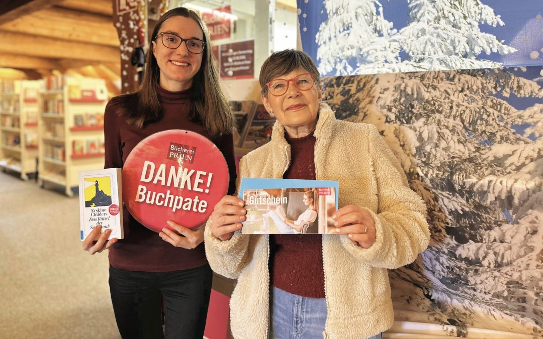 Bücherei Prien verlost Jahresgebühr: Dank an Buchpaten