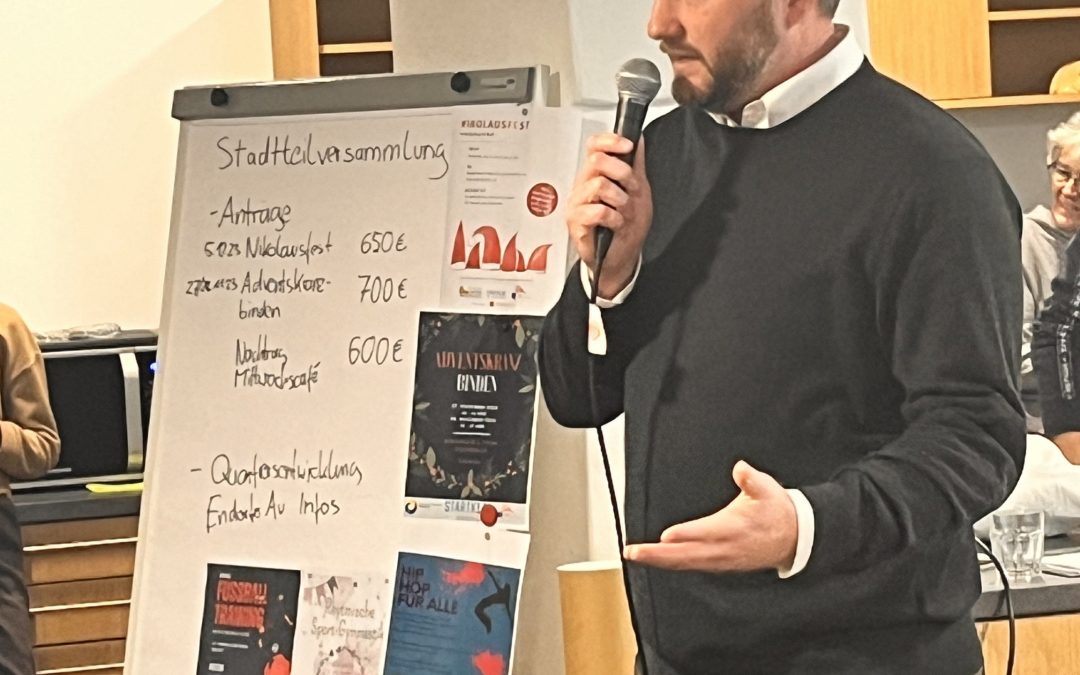 Stadtteilversammlung Rosenheimer Westen: Mitdiskutieren und mitgestalten